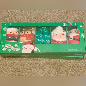 Squishmallows Seasonal Squad 2022 5 pack 4 in plushes NIB 2 PACK
